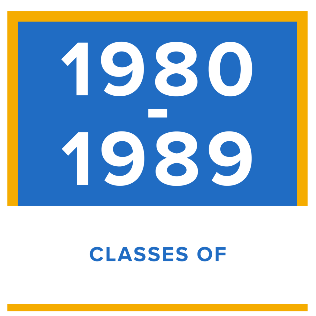 Class of 1980-1989